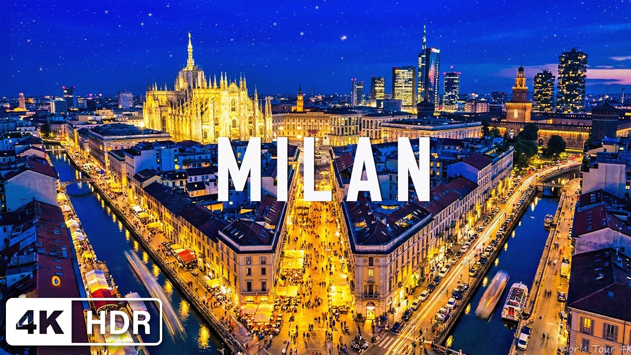 MILAN 4K  Fashion Capital of the World – Duomo, Luxury & City Life