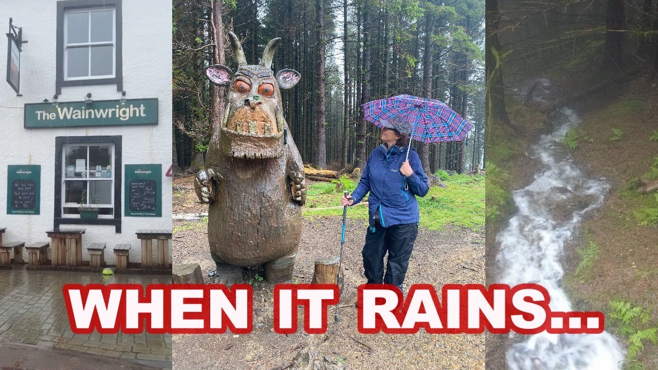 What to do when it RAINS in the LAKE DISTRICT / KESWICK Walk / WHINLATTER Hike