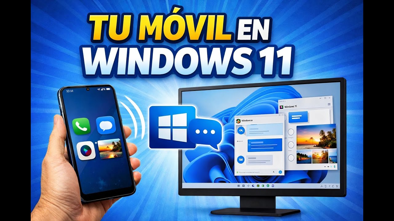 Cómo conectar tu smartphone a Windows 11 y usarlo desde el escritorio (PASO A PASO)