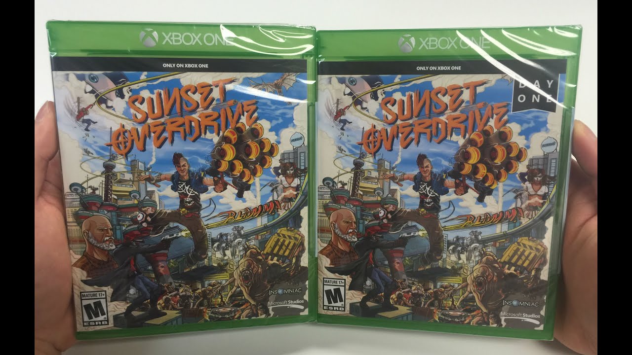 Sunset Overdrive Day One Edition Unboxing!! (Xbox One)