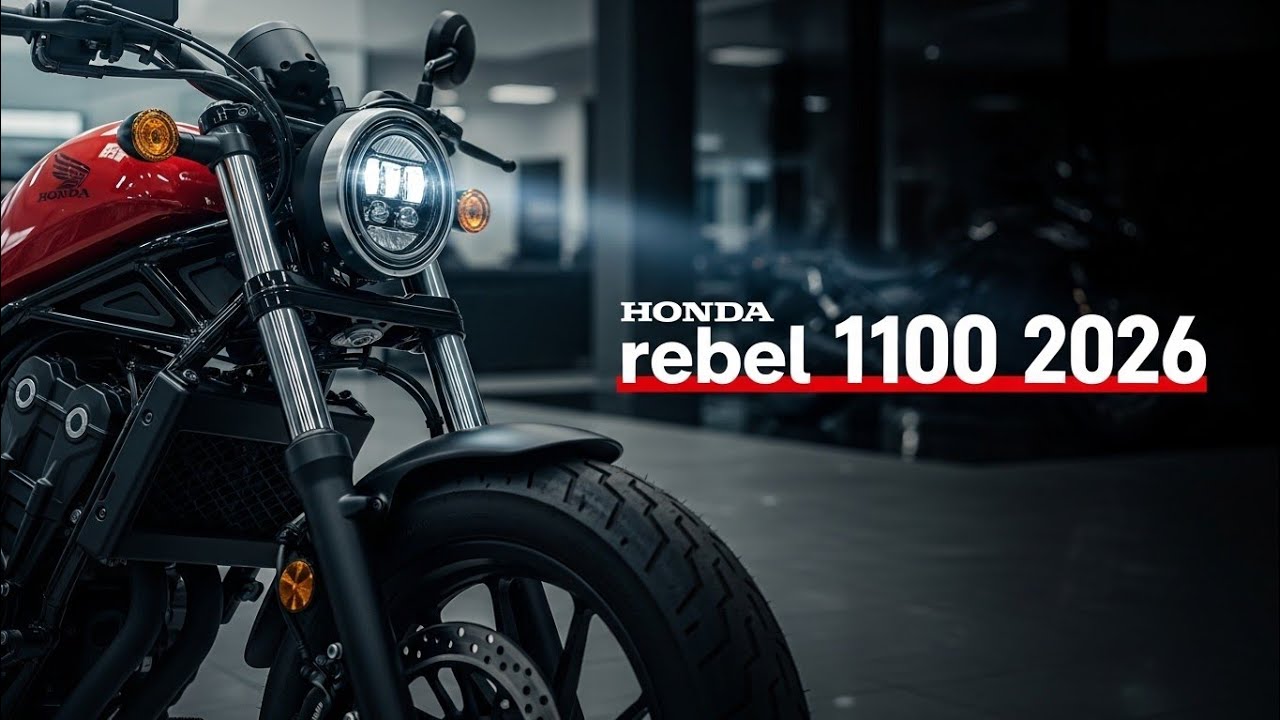 Honda Rebel 1100 2026 Launched 😱 | Cruiser Lovers Shocked by Power, Tech & Price!
