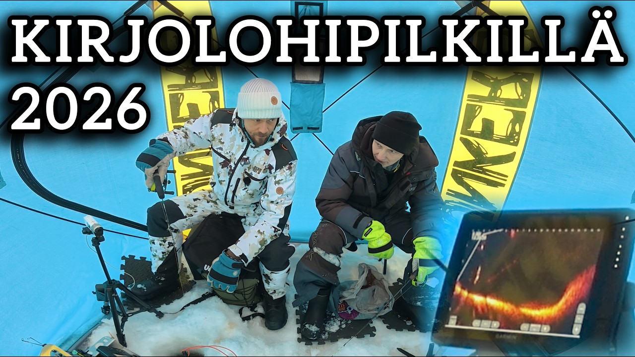 Kirjolohen kalastusta liveluotaimen avulla!
