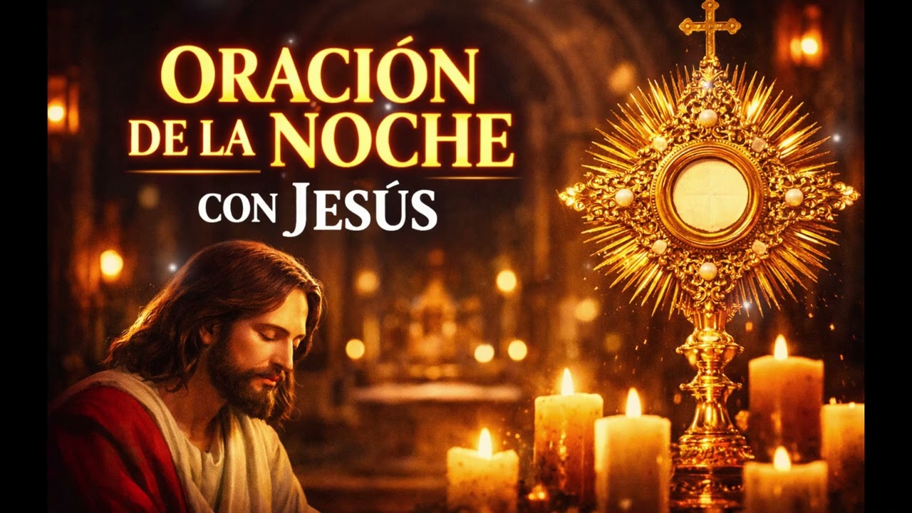 Oración de la Noche con Jesús | Música Católica para Dormir en Paz con Dios