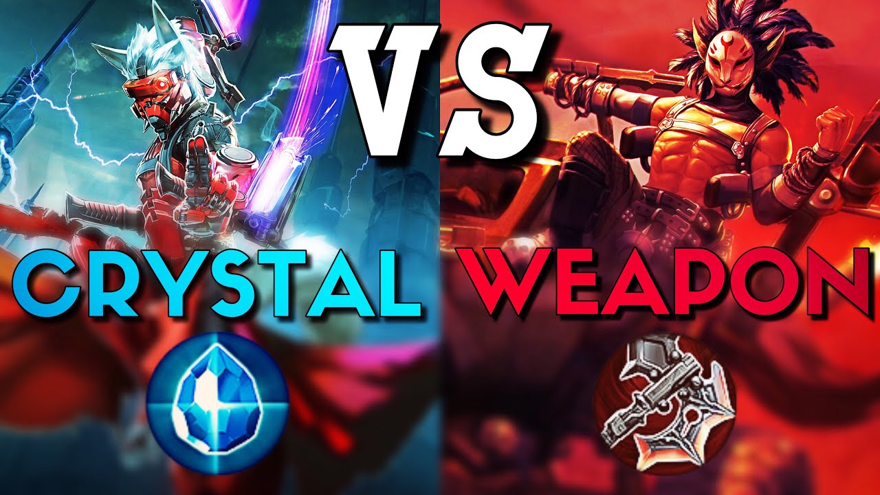 Vainglory WEAPON Build Taka Vs CRYSTAL Build Taka - Which IS Better?!