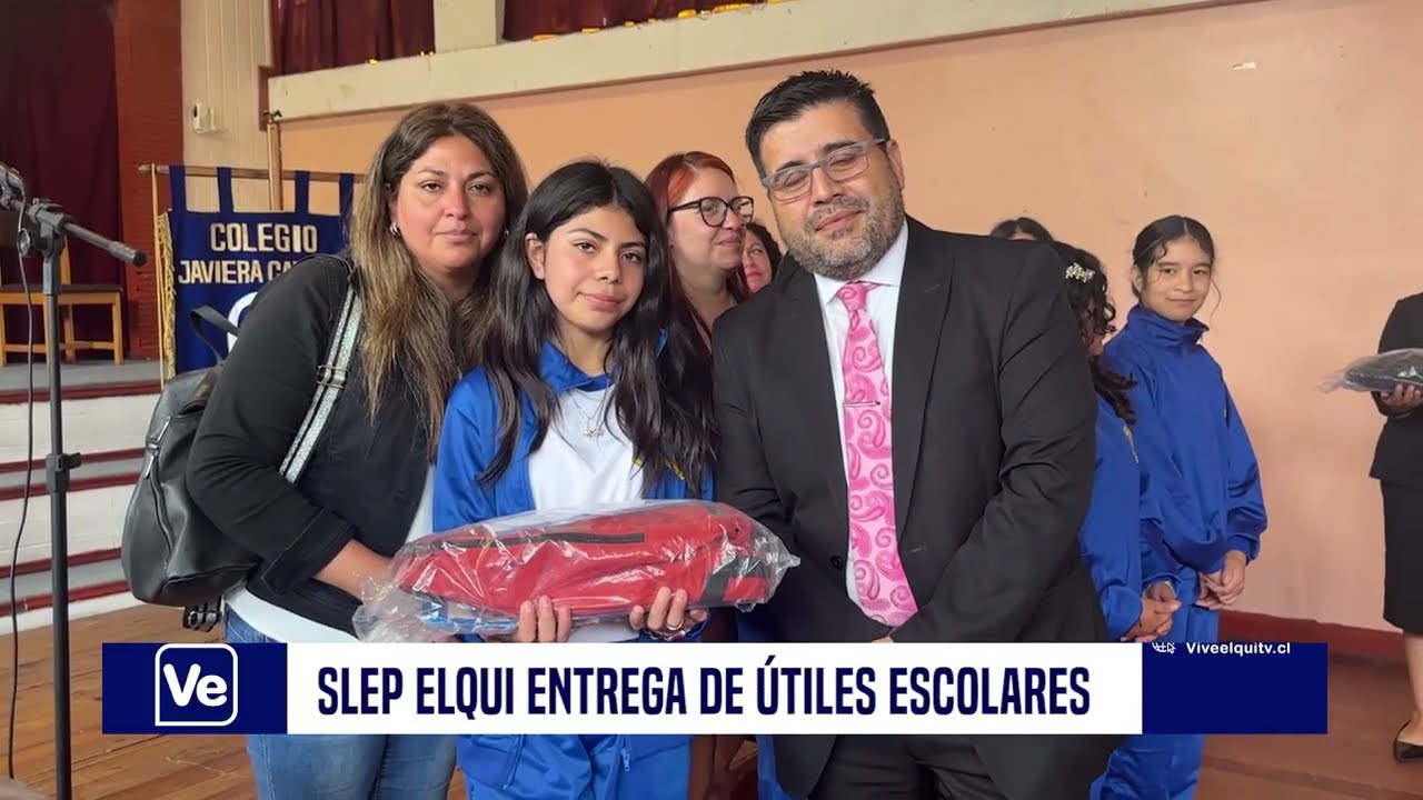 NOTA SLEP Elqui inicia entrega de útiles escolares a más de 10.000 estudiantes