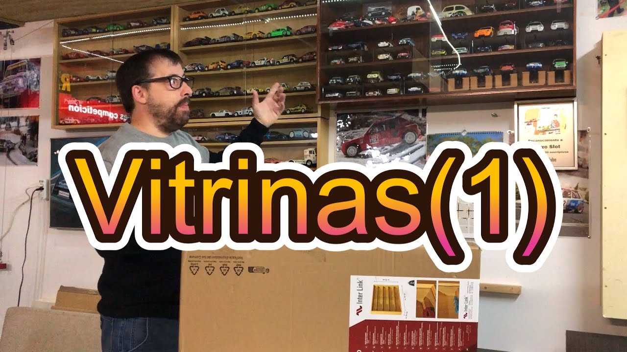 208.- Vitrinas para nuestras colecciones de coches de Scalextric