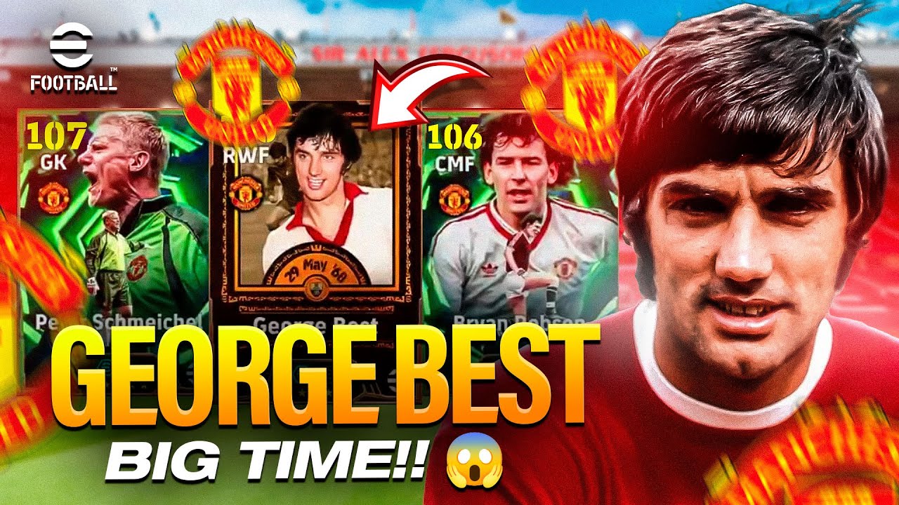 🚨 GANHE ATÉ 1000 MOEDAS EFOOTBALL GRÁTIS!! GEORGE BEST 110 DE OVERALL BIG TIME CHEGOU | EFOOTBALL