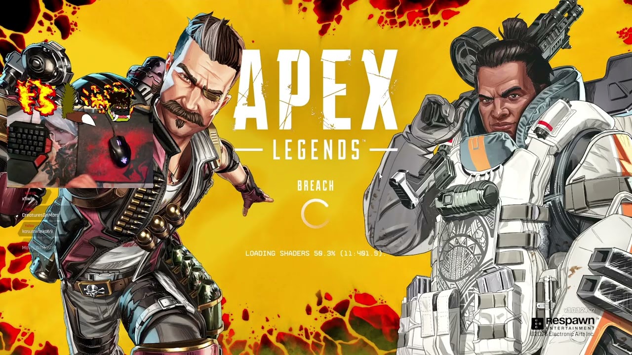 [VOD] night getting better aiming in new season (Apex Legends)