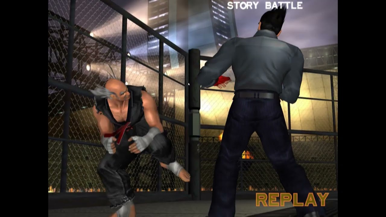 Tekken 4: Kazuya Arcade Mode Ending (Easy)