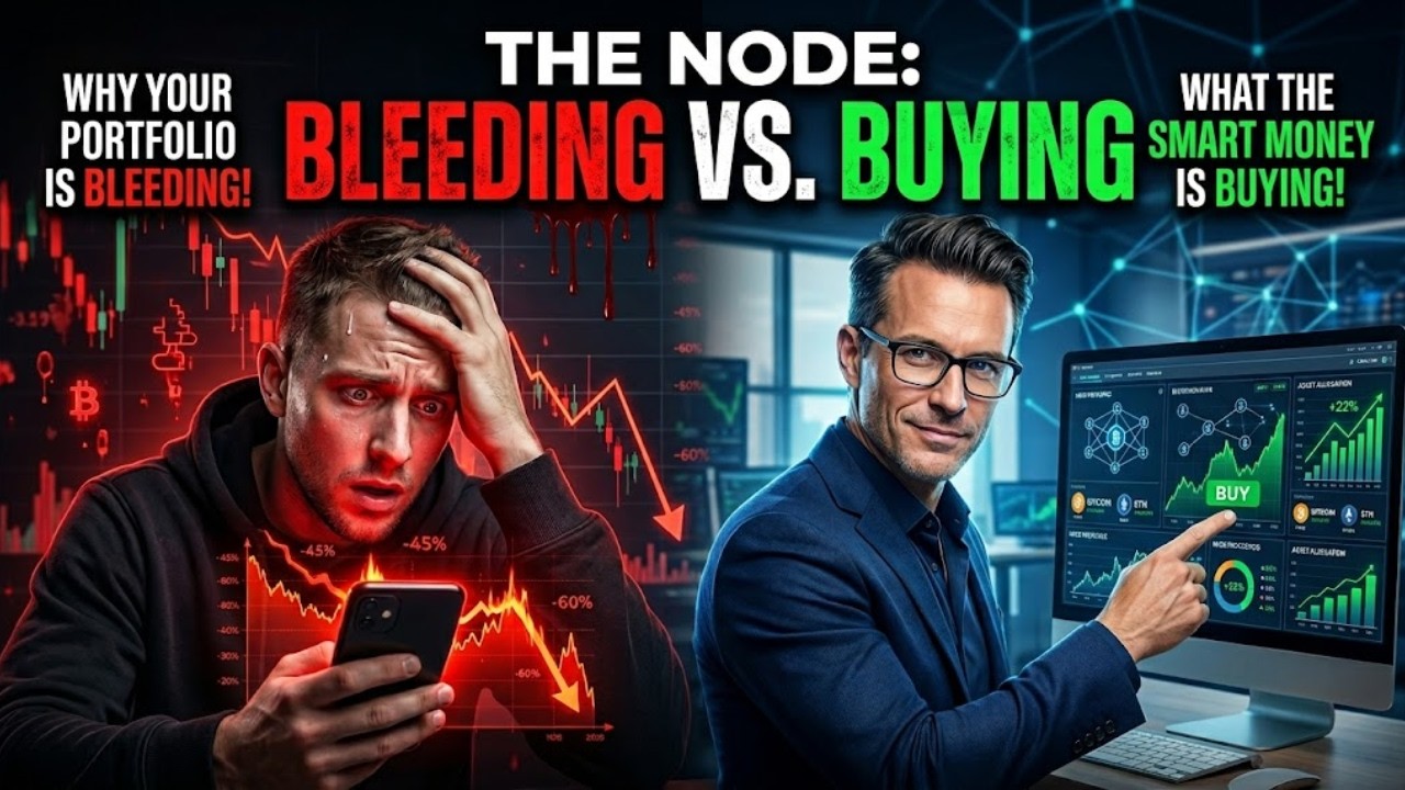 The Node: Why Your Portfolio is Bleeding (And What the Smart Money is Actually Buying)