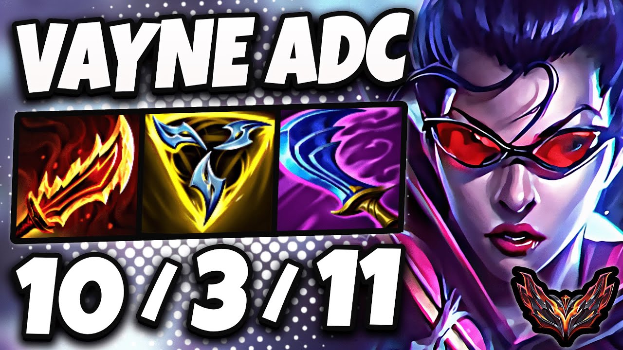 Vayne vs Draven [ ADC ] Patch 14.23 Korea Grandmaster ✅