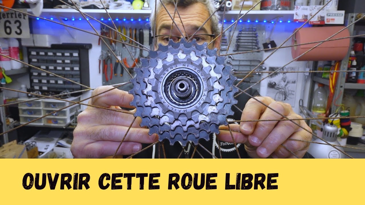Ouvrir une roue libre Maillard Sachs