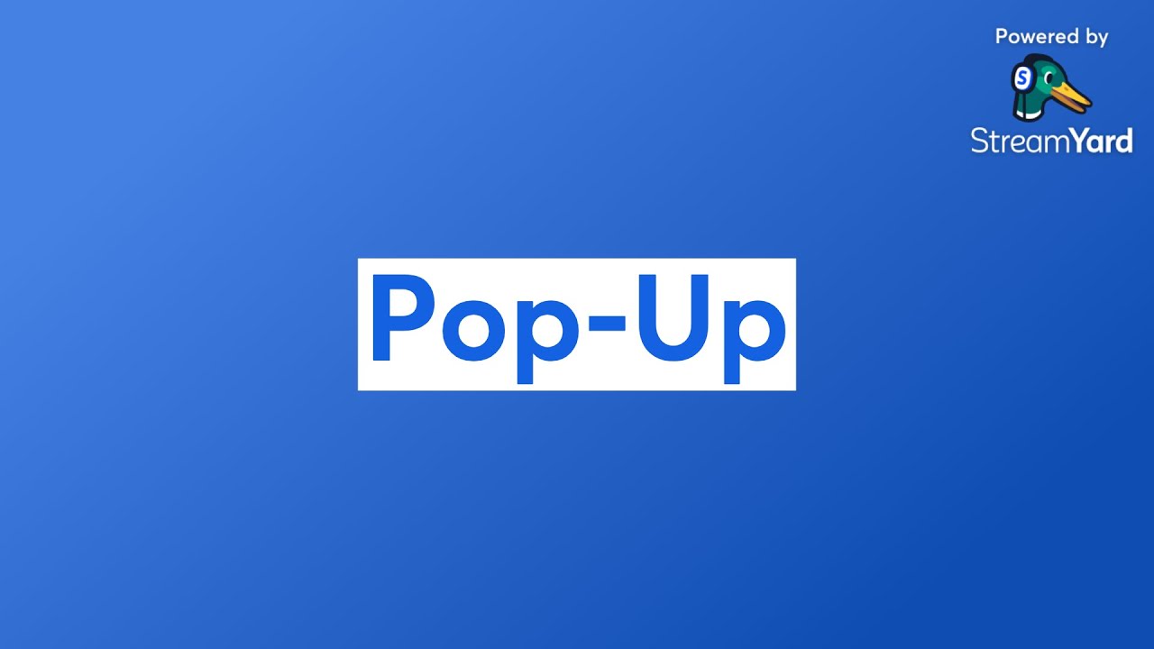 Pop-Up