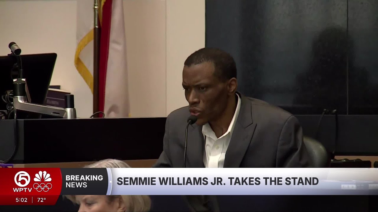 Semmie Williams Jr. testifies in trial, claims 'gang stalking' harassment