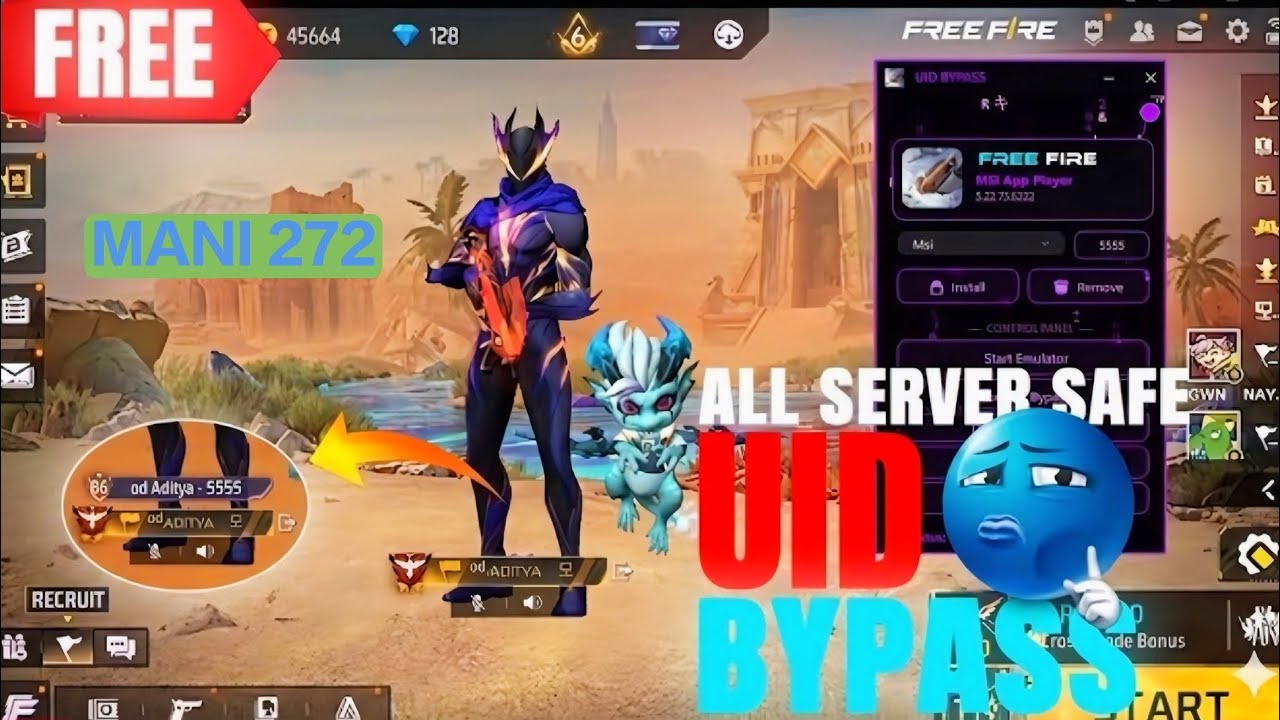 NEW UPDATE PC EMULATOR BYPASS 💻 FOR FREE FIRE | 100% ANTIBAN | FREE FIRE PC PANEL GRATIS ✅ OB53 SAFE