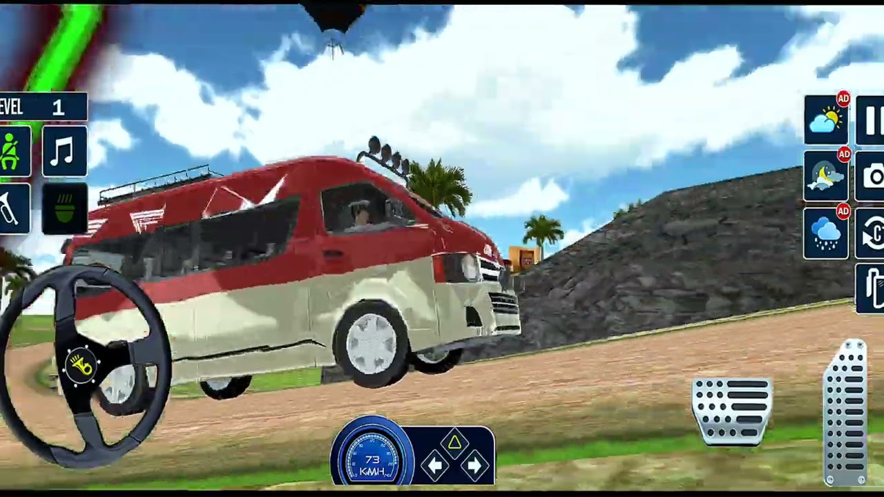 Transporting Workers to Factory! 🏭 Realistic Van Driving Simulator 3D Gameplay 4K