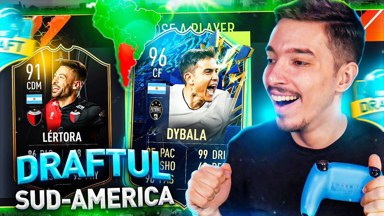 DRAFT CHALLENGE FULL DE SUD-AMERICANI! DYBALA TOTS ESTE FABULOS !!! FIFA 22 ROMANIA