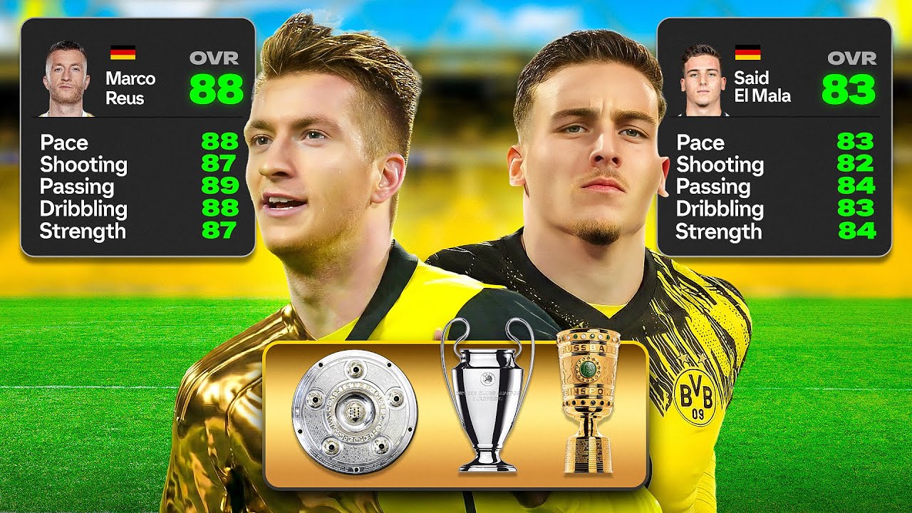 I Rebuild BORUSSIA DORTMUND In The GOLDEN ERA!