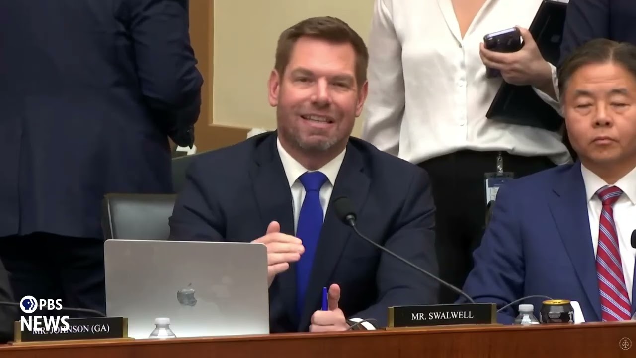 WATCH: Rep. Swalwell questions Attorney General Pam Bondi in oversight hearing