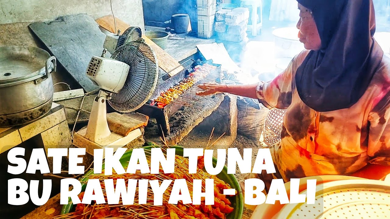 Sate Belayag Tuna Sirip Kuning Bu Rawiyah — Bikin Turis Ketagihan‼️