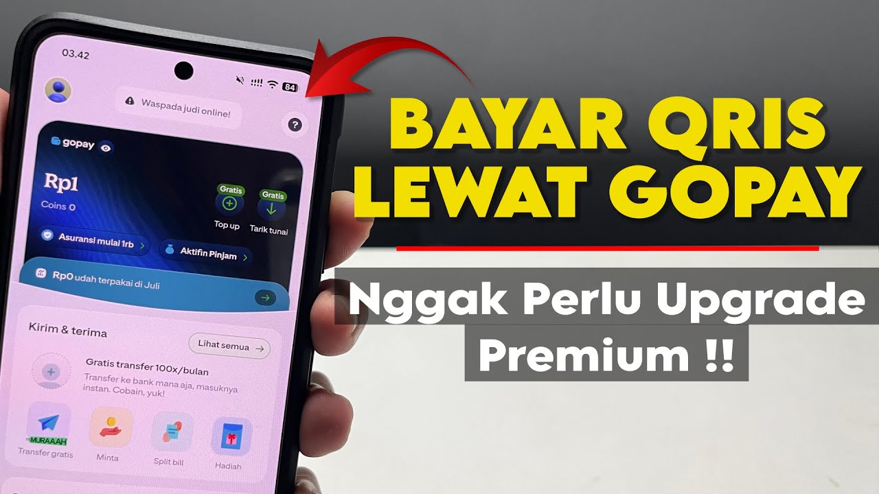 Cara Bayar QRIS Lewat GoPay - Cara Melakukan Pembayaran QRIS di GoPay