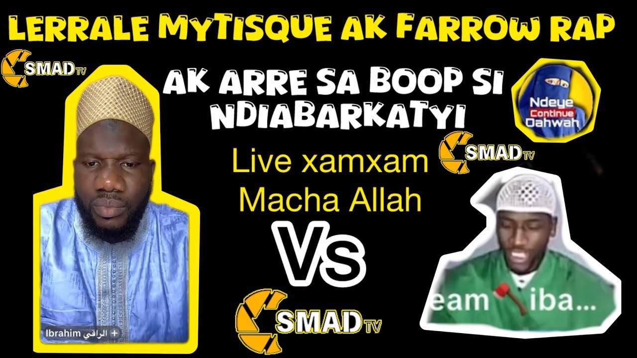 🚨📺Live lerral NJABAR🗿, aye gaff Farou rapp😈 ak ligeuye nitt par Oustaz Ibrahima gueye 