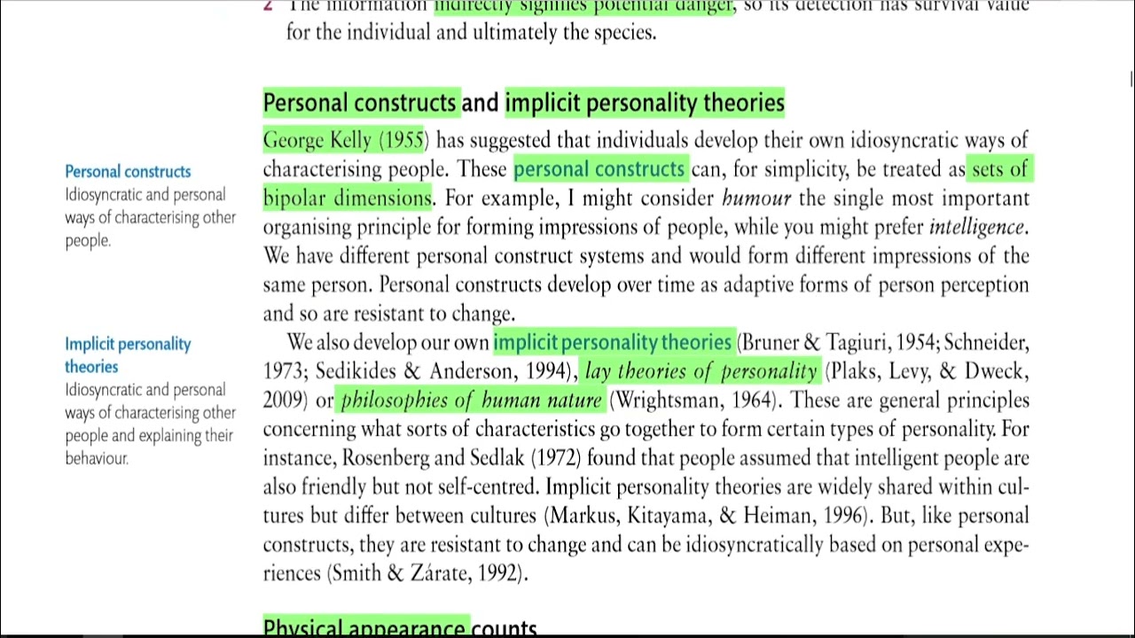 Bias in Impression Formation | Cognitive Algebra Model | Social Cognition | Social Psychology