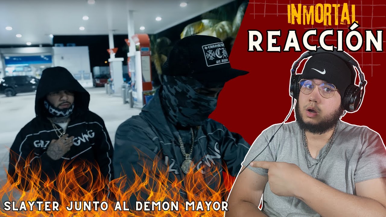 UN PAISA REACCIONA A: SLAYTER x YOVNGCHIMI - inmortal 🪦 (Official Video)