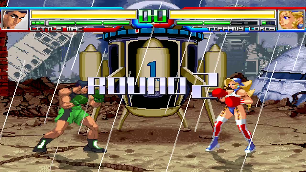 NICK54222 MUGEN: Little Mac VS Tiffany Lords (MrBrunaco)