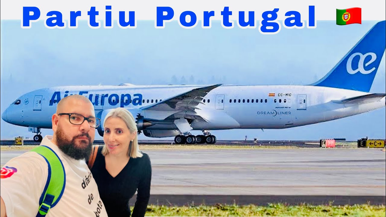 World Trip Viajando Air Europa para Portugal Traveling Air Europa to Portugal