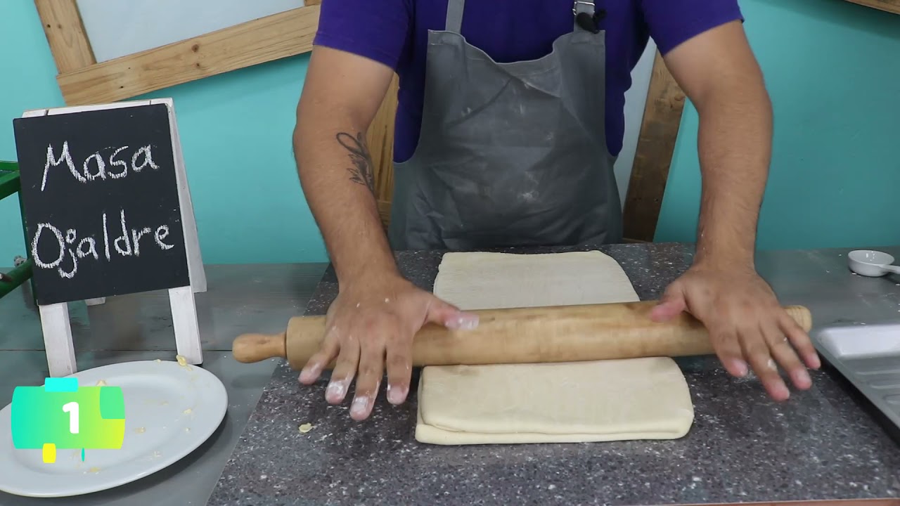 Masa hojaldre vegana