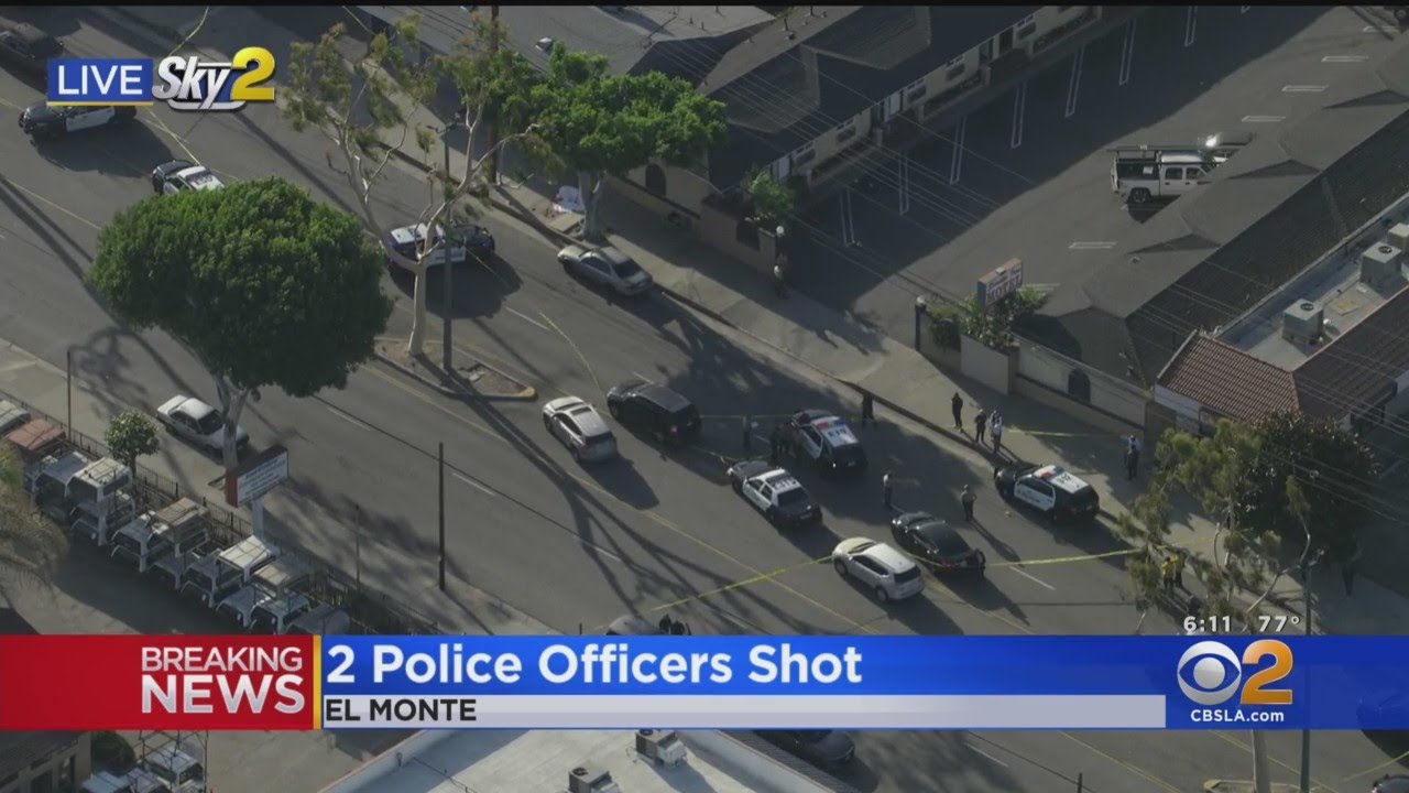 Update: 2 El Monte Police officers shot