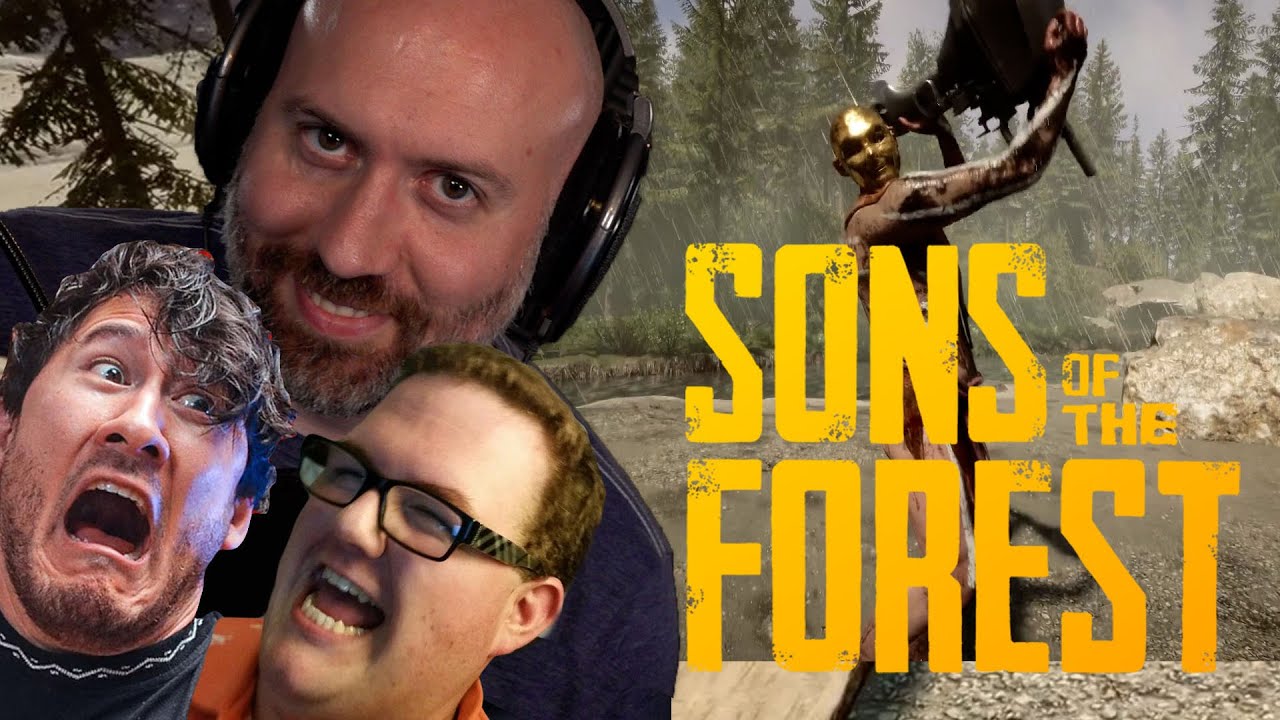 WE'RE GETTING MOTORBLOWN | Sons of the Forest with Mark and Bob