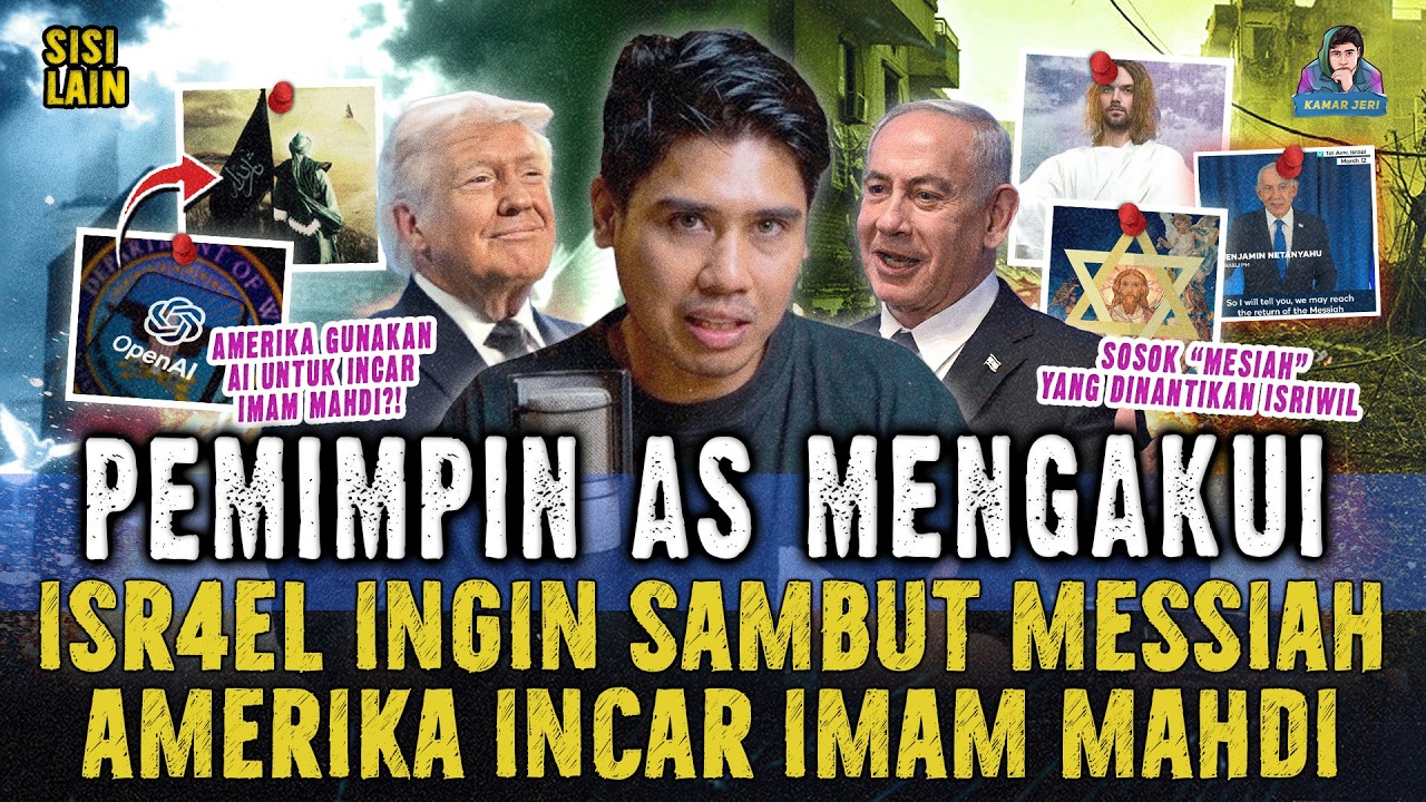 TERBONGKAR BUKTI TUJUAN PERANG ISR4EL & AMERIKA UNTUK MENANTI MESSIAH LALUN INCAR IMAM MAHDI
