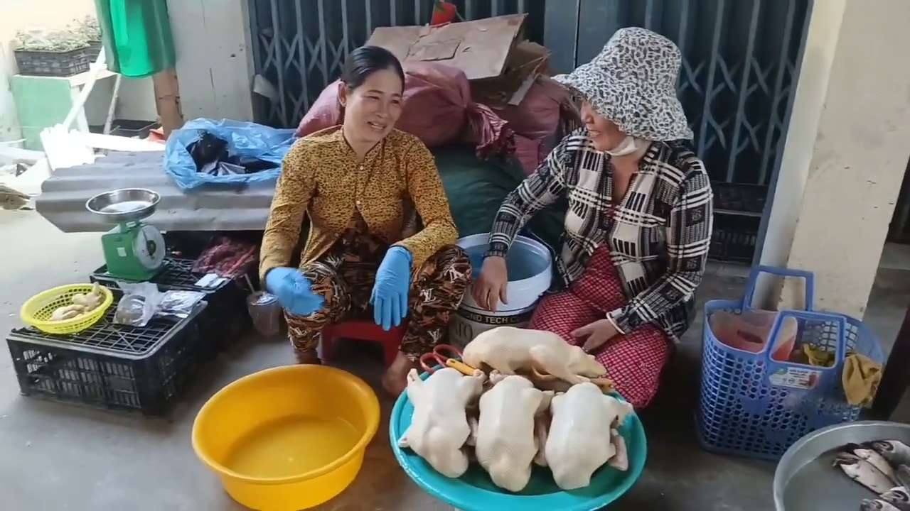 CHỢ XÓM LUNG THỊ XÃ GIÁ RAI