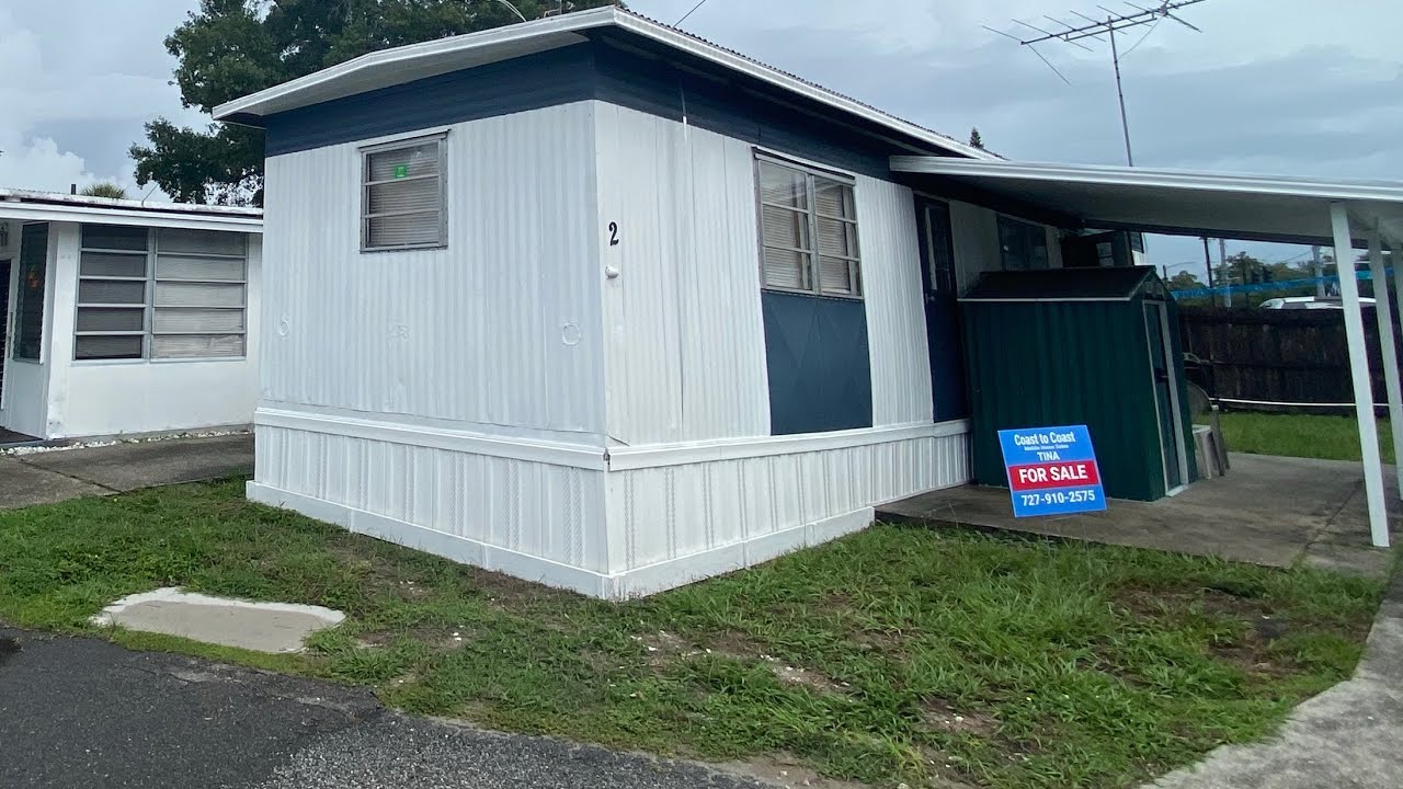 1BED/1BATH MOBILE HOME IN 55+ TAMPA, FL MHC