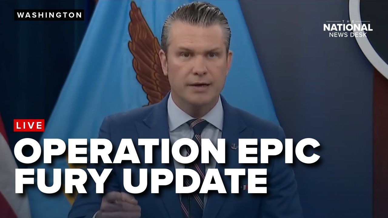 Defense Secretary Pete Hegseth and Gen. Caine hold a press briefing on Operation Epic Fury