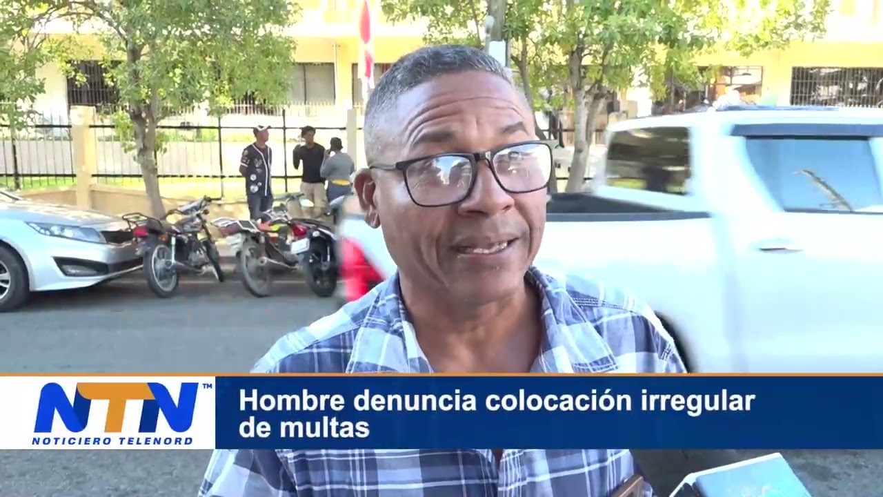 Hombre denuncia colocación irregular de multas