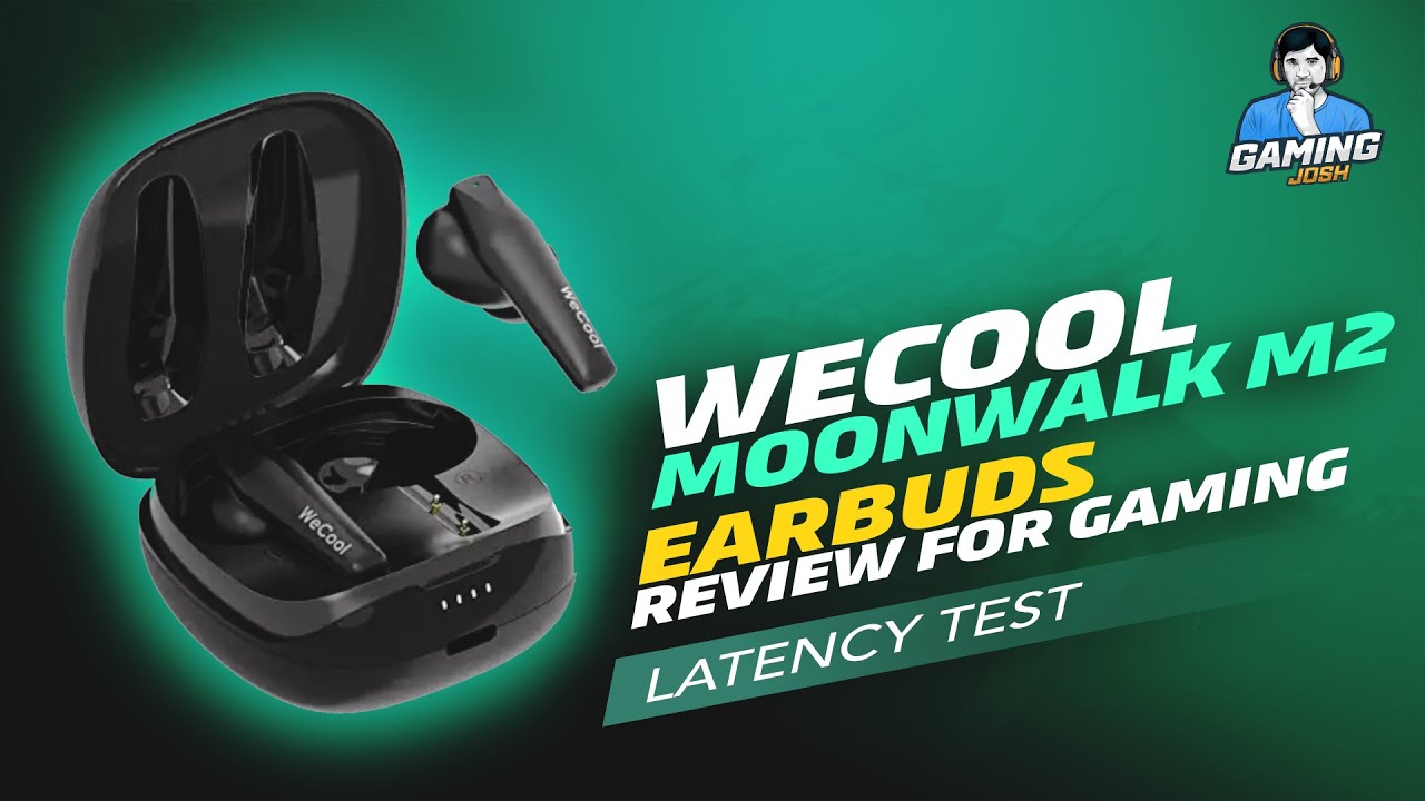 WeCool Moonwalk M2 Gaming Earbuds with Almost NO Latency :O My Honest Review + Latency Test