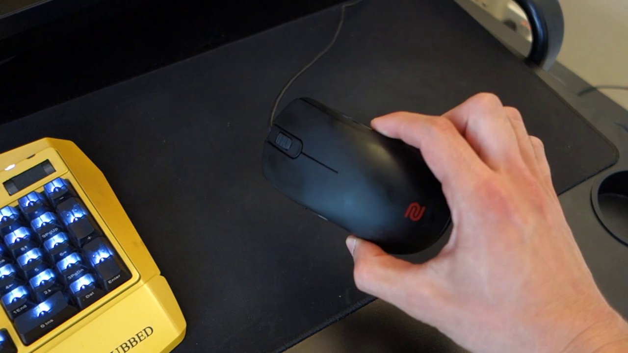 BenQ Zowie FK1 (FK1+ & FK2) mouse review - By TotallydubbedHD