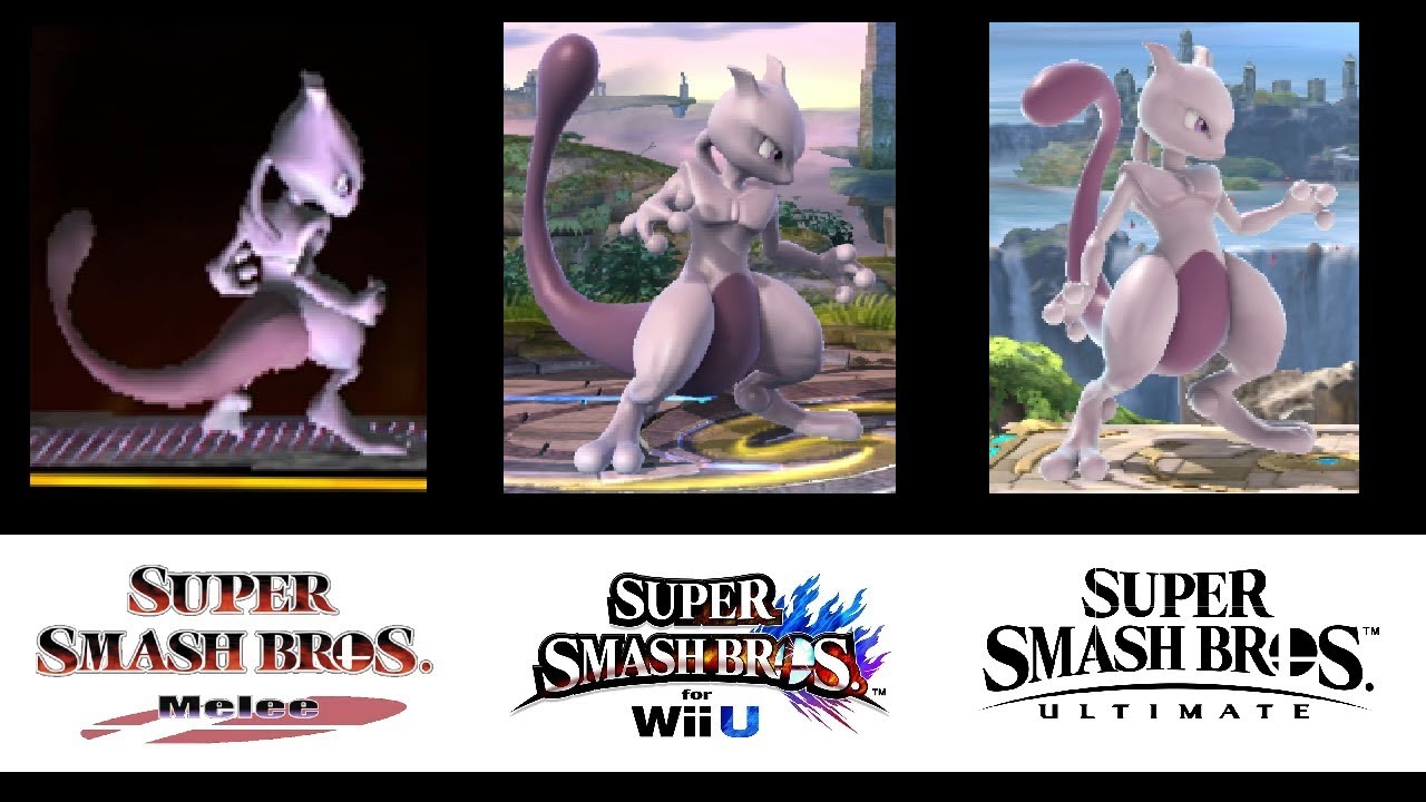 Evolution of Mewtwo's Moveset in Super Smash Bros. (2001-2018)