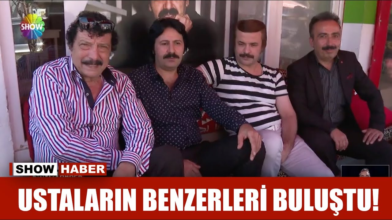 Ustaların benzerleri buluştu!