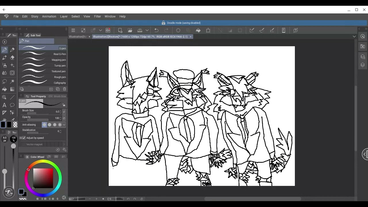 Mafia Mesa Cats Speedpaint Part 3!