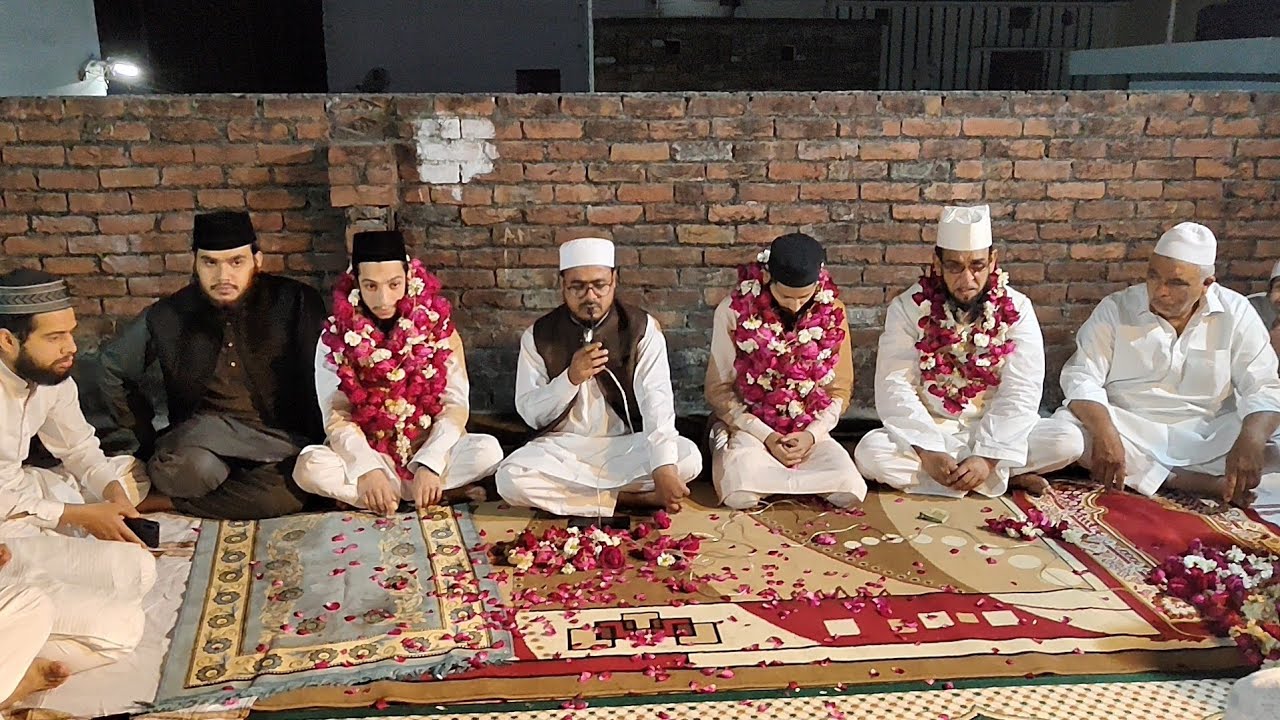 Jashn E Takmeel E Qur'an Bar Makan Moulvi Anzar Shah Khan Nalapar Rampur 
