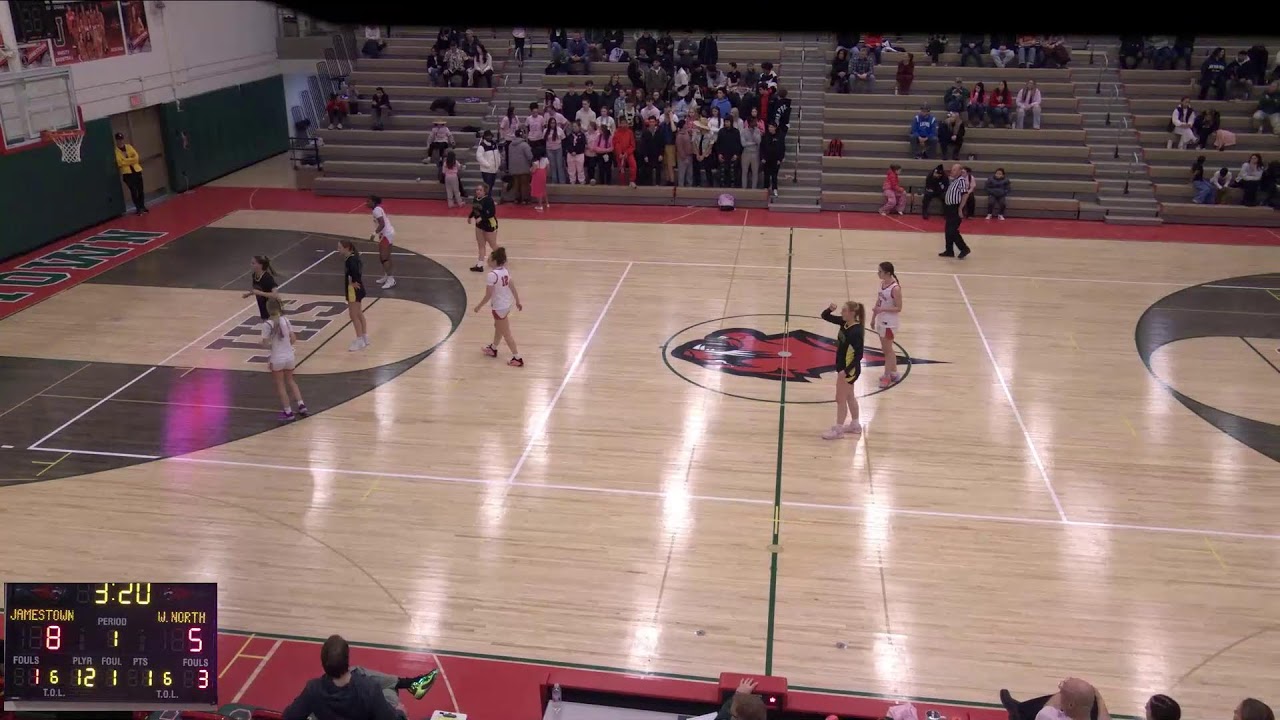 Jamestown High School vs Williamsville North High School Womens JV Basketball