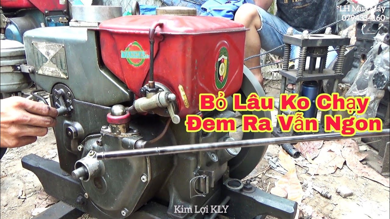 Chạy Thử Máy YANMAR NT65, Bỏ Lâu Không Đụng Đến