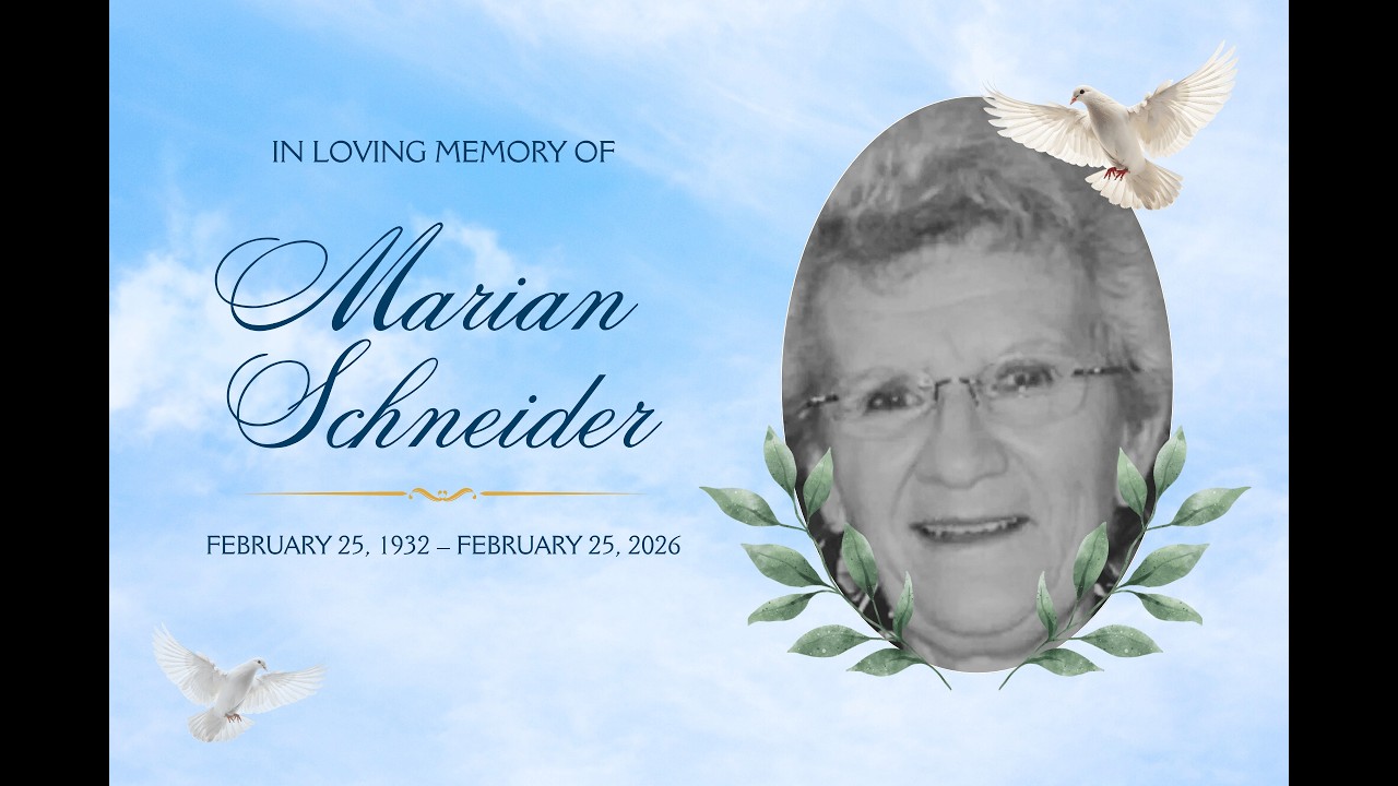 Memorial Service of Marian Schneider
