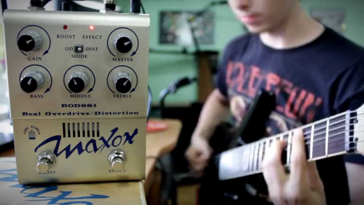 Maxon ROD881 - Metal Demo (by K.I.R.)