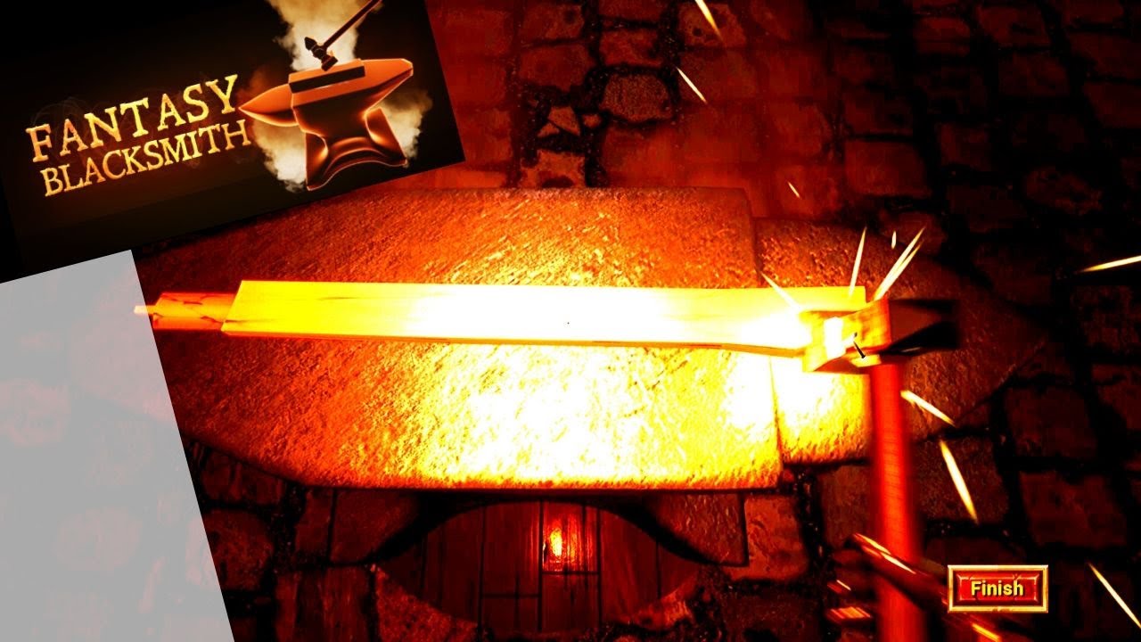 Fantasy Blacksmith - I shall make the mightiest sword ever!
