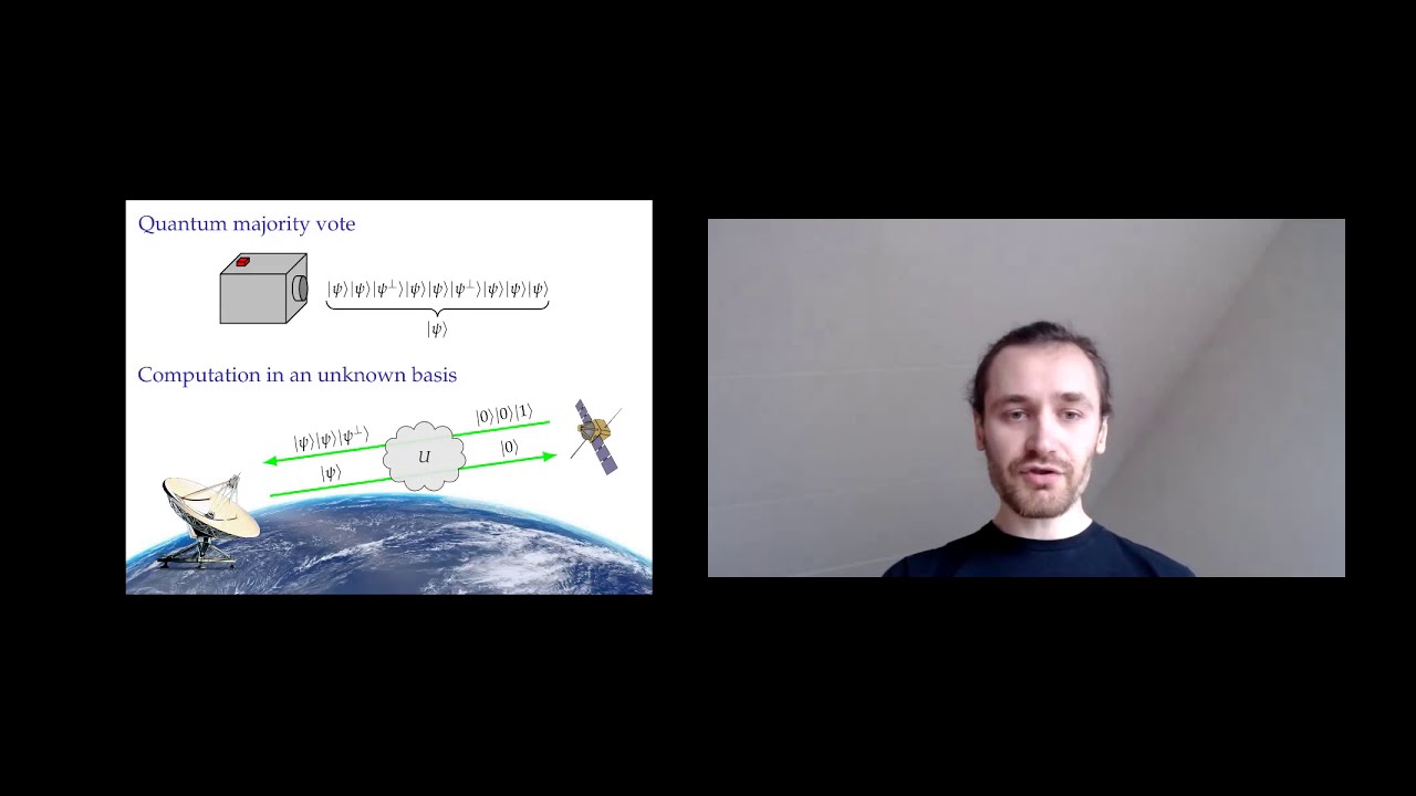 QIP2021 | Quantum majority and other Boolean functions with quantum inputs (Maris Ozols)